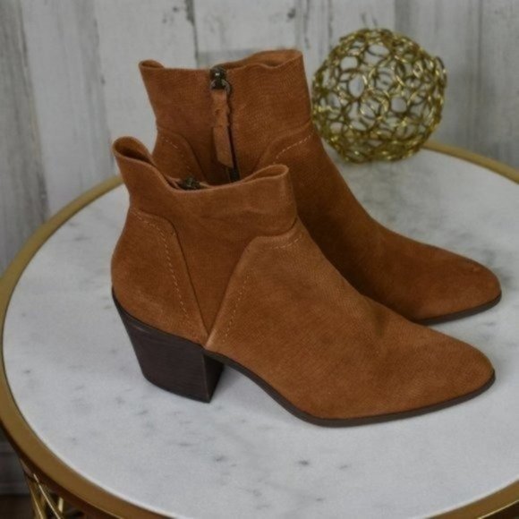Splendid Cherie Bootie Brown Leather - Picture 9 of 10